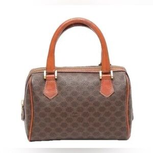 EUC $150+ mystery stuffed Celine Brown SM Boston bag retails $2,600 USD